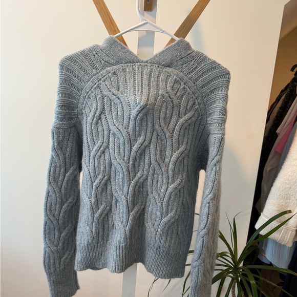 Vince Cable Knit Cardigan - Blue - Picture 8 of 8